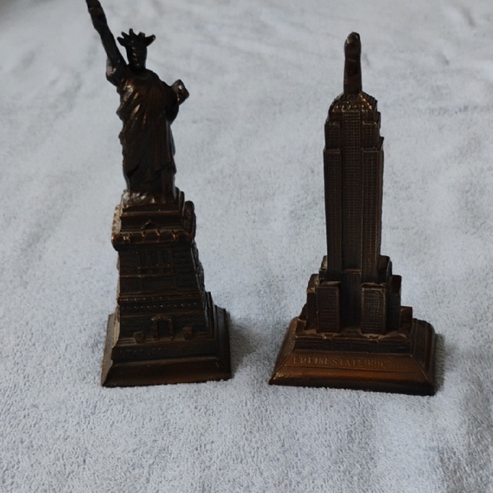 Stanley Bronze Statue of Liberty Figurine